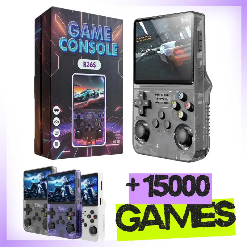 RetroPlay R36S 4D Mini - 15,000 GAMES 