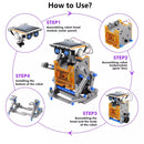 BotBuilder 13-in-1 – Build up to 13 unique robots powered entirely by sunlight.