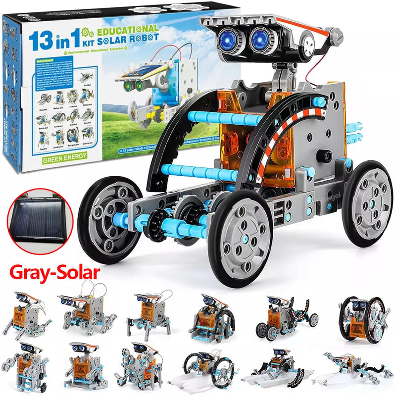 BotBuilder 13-in-1 – Build up to 13 unique robots powered entirely by sunlight.