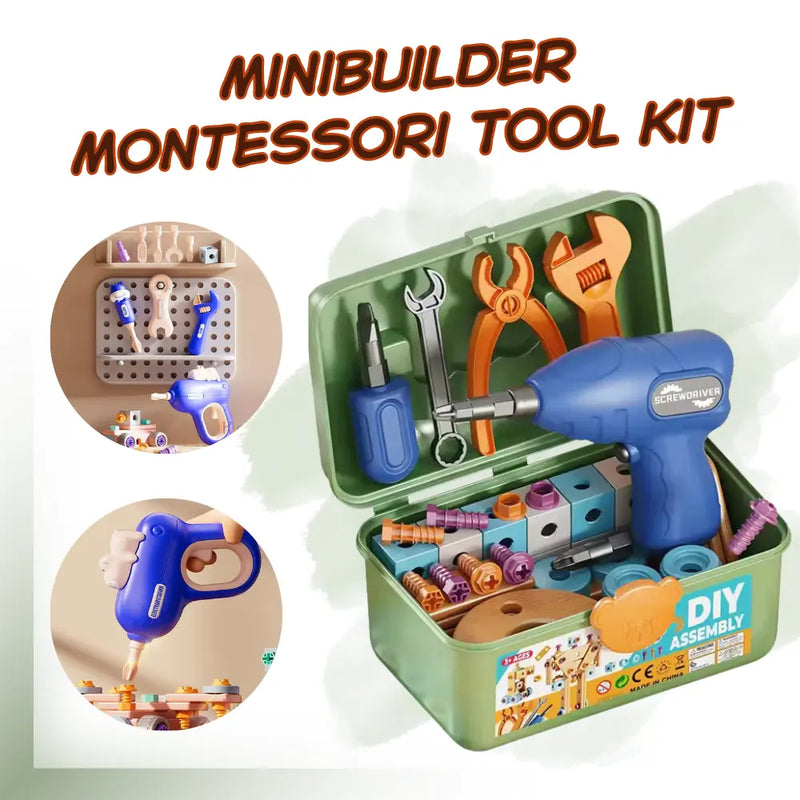 MiniBuilder Montessori Tool Kit 